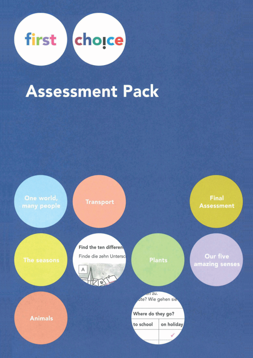 First Choice Assessment Pack, Lernzielkontrolle
