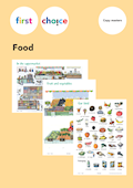 First Choice Food Posters with Copy masters