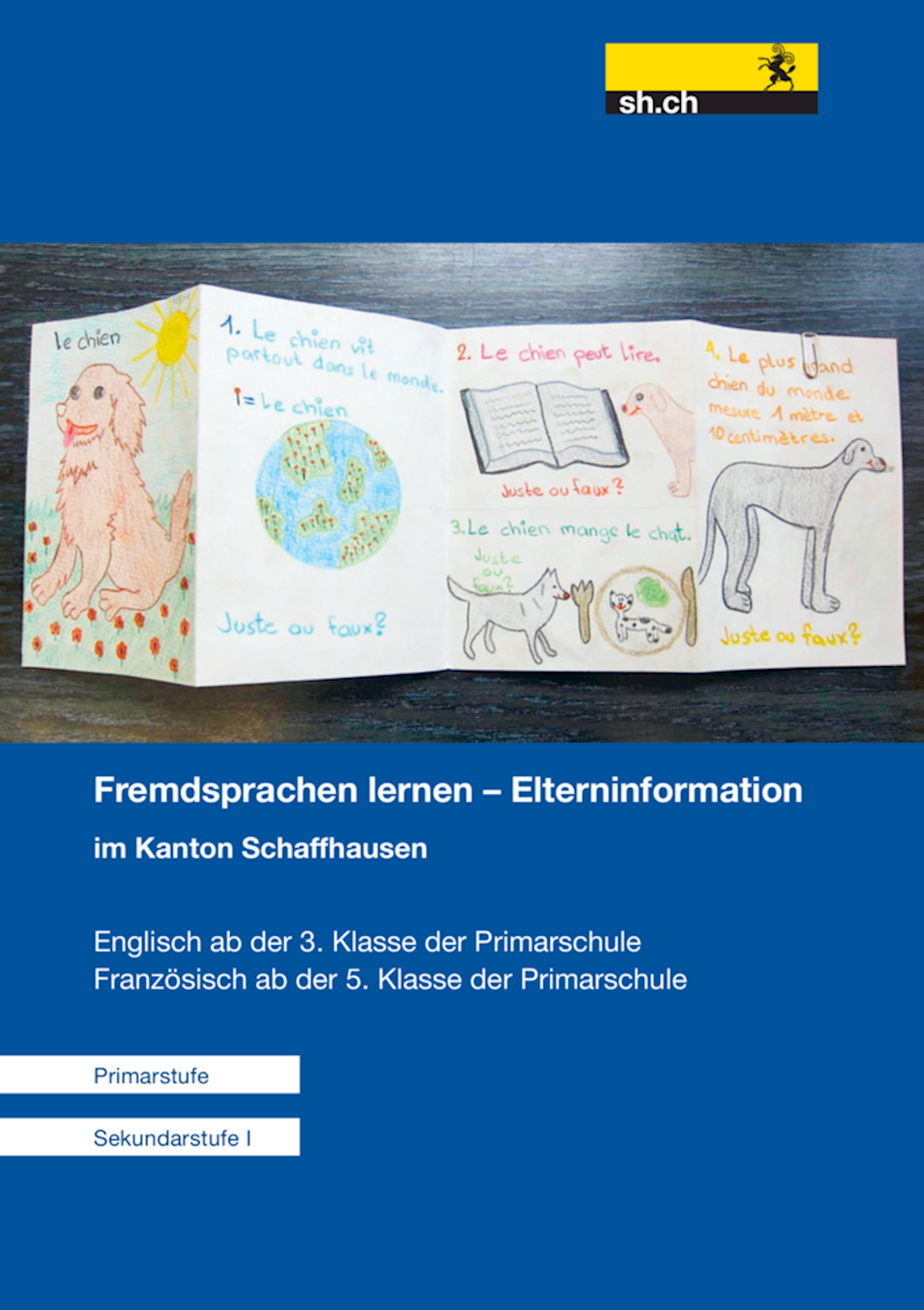 Fremdsprachen lernen – Elterninformation  im Kanto
