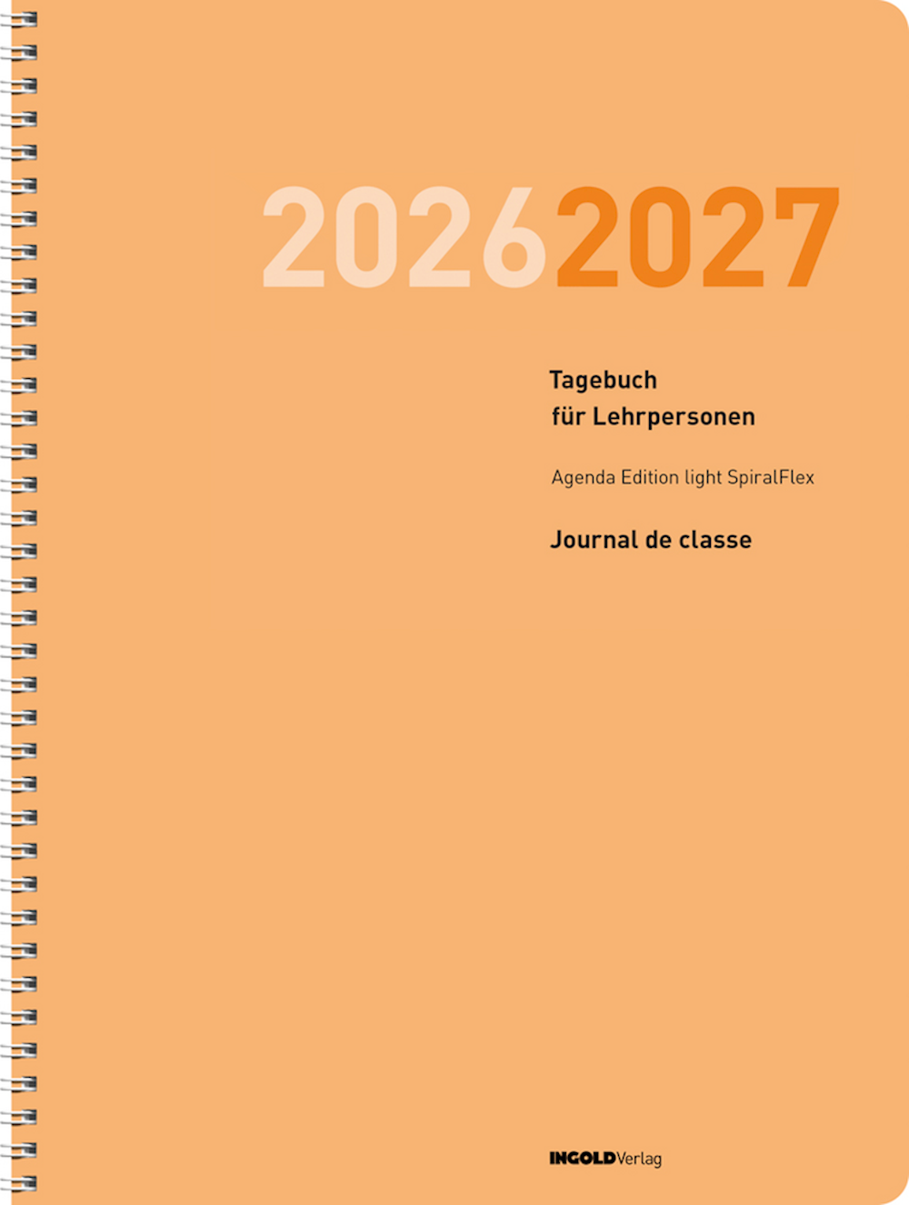 Tagebuch für Lehrpersonen 2026/2027  Agenda Editio