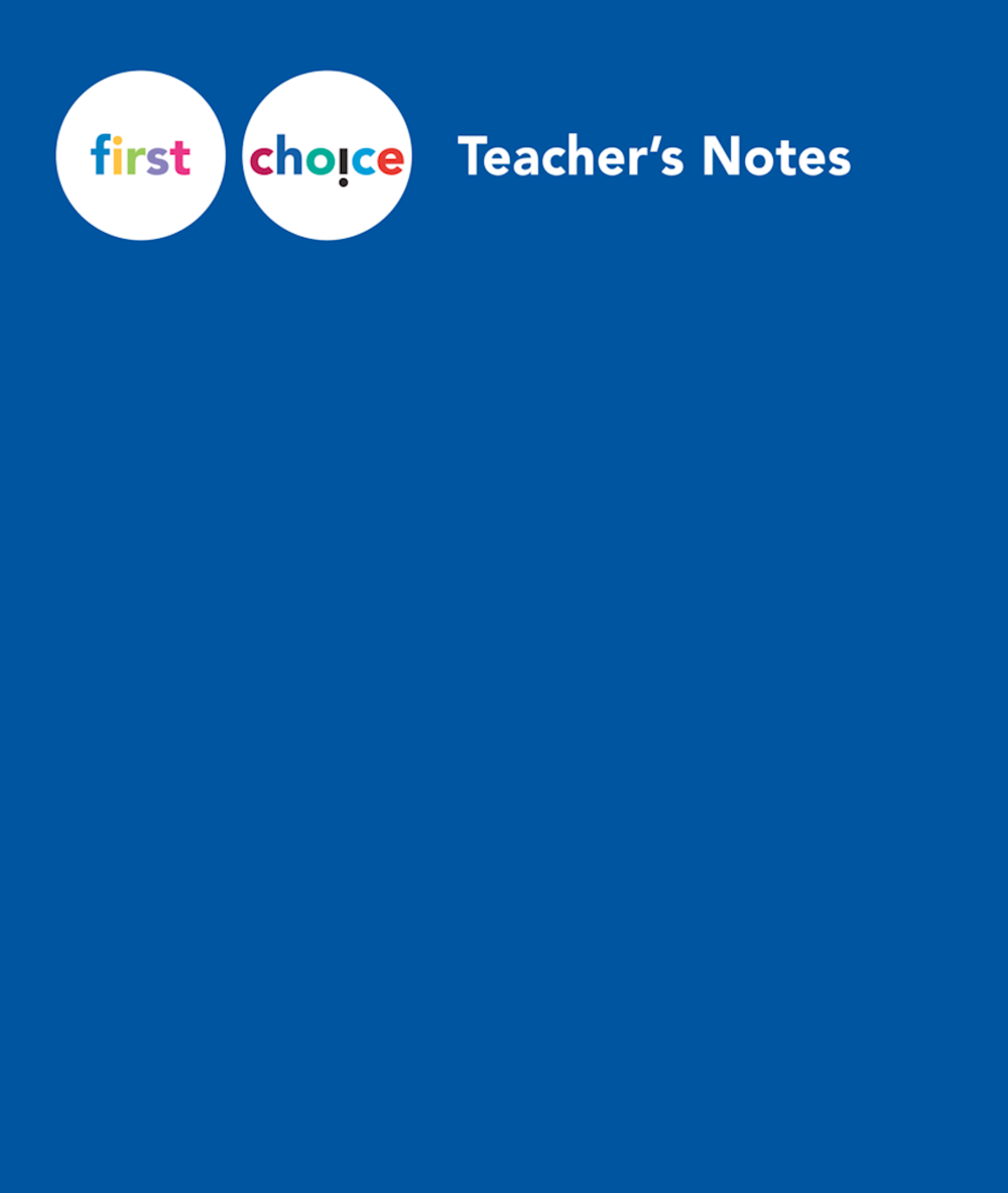 First Choice Ordner Teacher's Notes