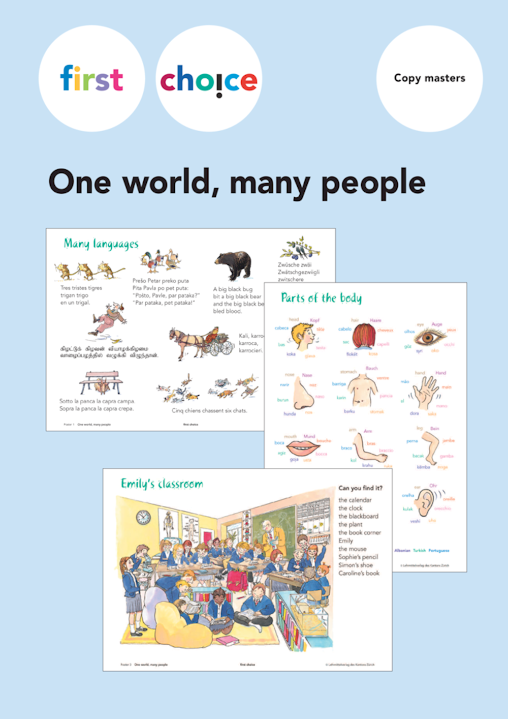 First Choice One world, many people Posters with C