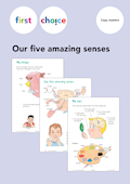 First Choice Our five amazing senses Posters with