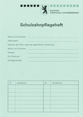 Zahnpflege Schulzahnpflegeheft