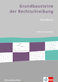 Grundbausteine der Rechtschreibung Handbuch mit Ko