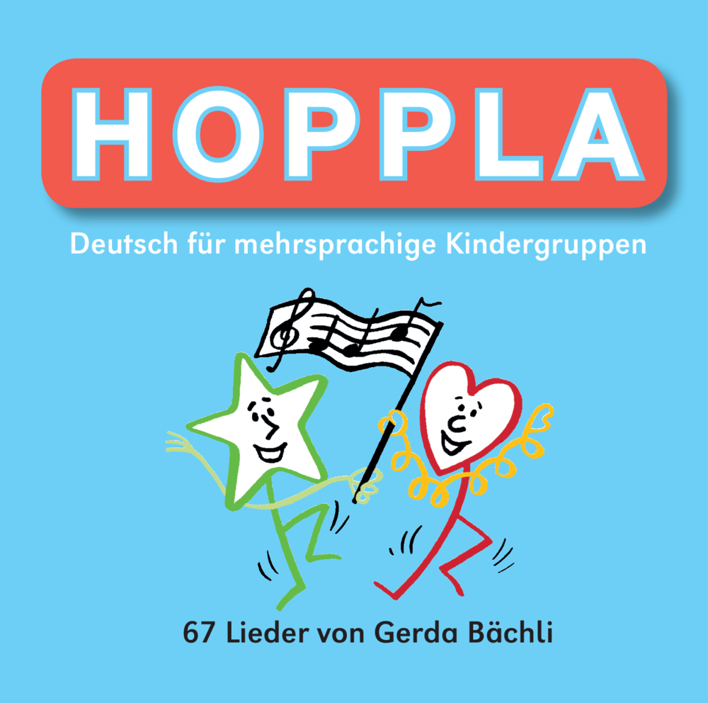 Hoppla 1–4 Lieder-CDs zu allen Hoppla-Teilen Deuts