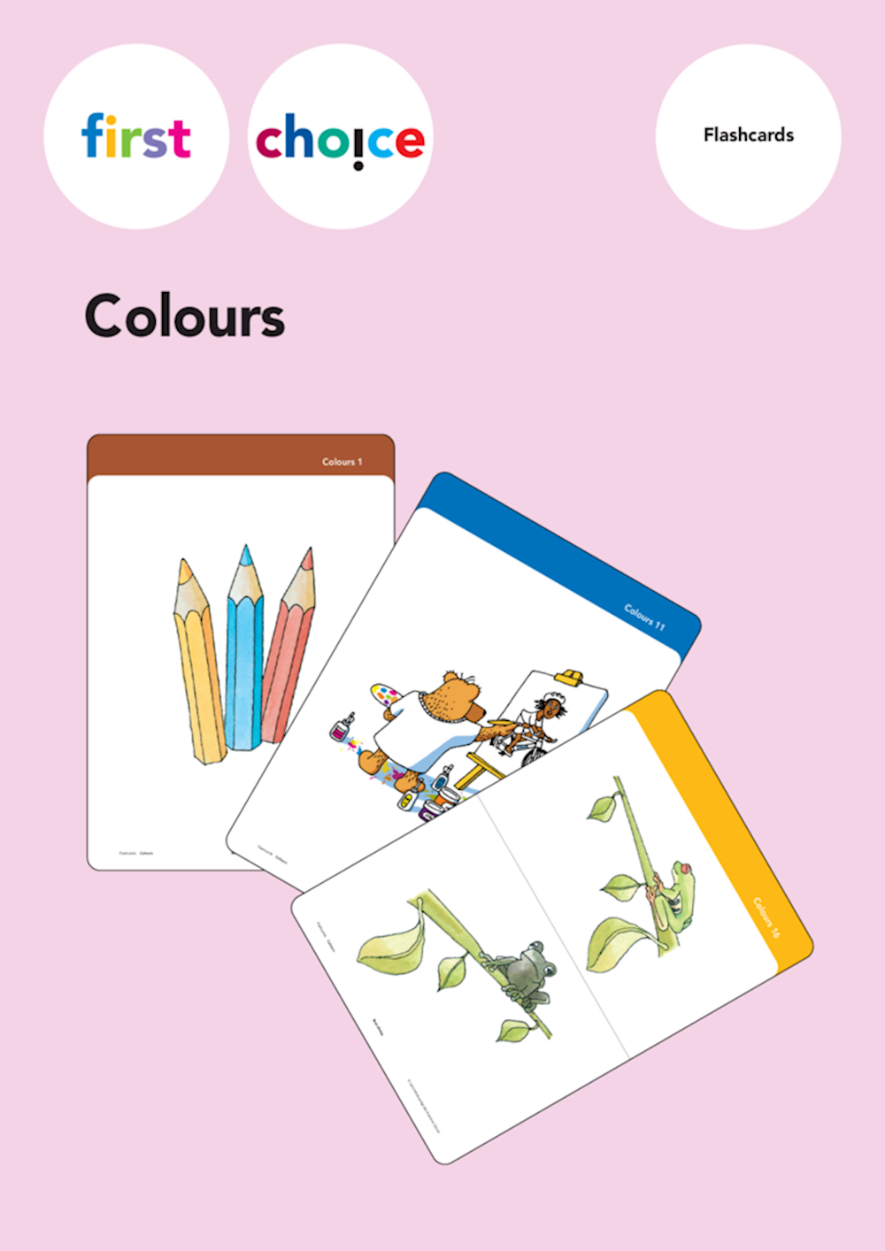 First Choice Colours Flashcards