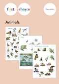 first choice Animals Posters with Copy masters