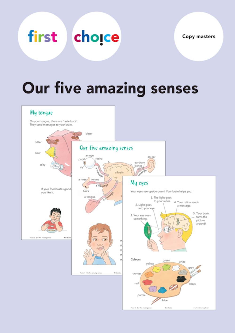 First Choice Our five amazing senses Posters with