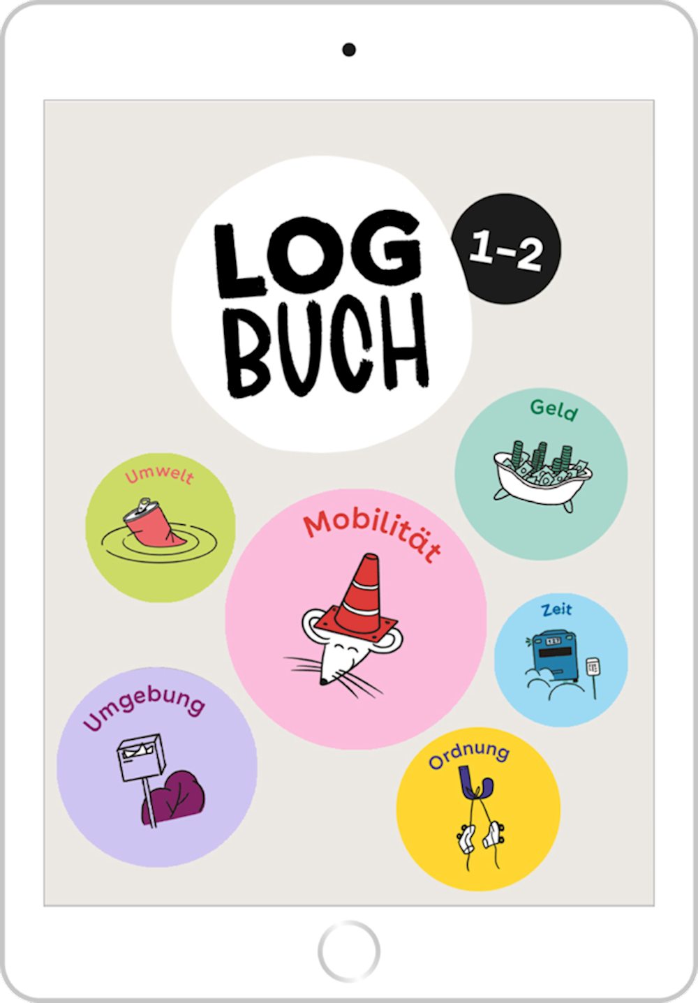 Logbuch 1–2 Handbuch digital für Einzelperson Unte