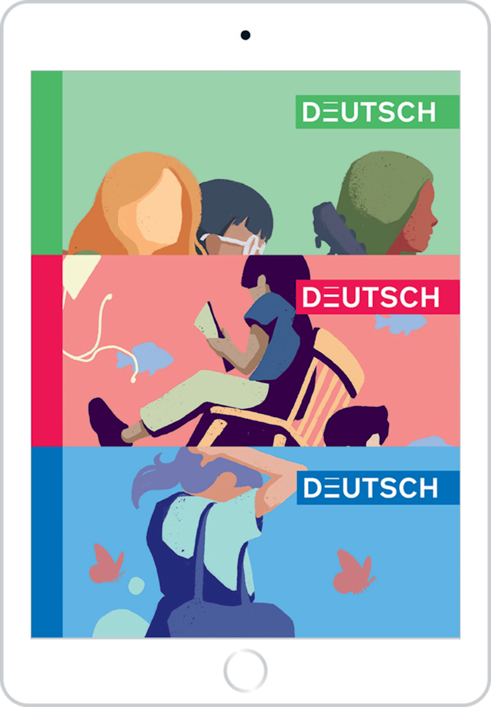 Deutsch Sieben bis Neun digital für Einzelperson 